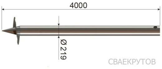 СВС 219x4000мм